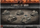 Flames of War - SBX43 M3 Stuart Tank Company