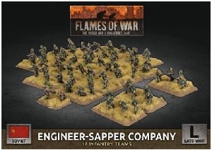 Flames of War - SBX67 Engineer Sapper Company plastic