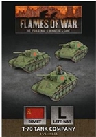 Flames of War - SBX68 T-70 Tank Company plastic