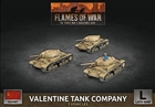 Flames of War - SBX69 Valentine Tank Company plastic