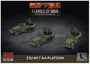 Flames of War - SBX78 ZSU M17 Anti-Aircraft Platoon (Plastic)