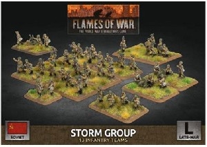 Flames of War - SBX81 Storm Group plastic