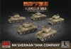 Flames of War - SBX84 M4 Sherman Tank Company (x5 Plastic)