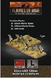 Flames of War - SU781 82mm and 120mm Mortar Company plastic