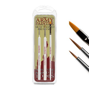 Army Painter - Wargamer Most Wanted Brush Set