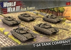 Team Yankee - TSBX30 T-64 Tank Company (x5 Plastic)