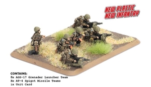 Team Yankee - TSU727 Afgantsy Heavy Weapons (Plastic)