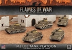 Flames of War - UBX50 M3 Lee Tank Platoon