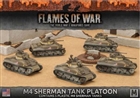 Flames of War - UBX55 M4 Sherman Tank Platoon