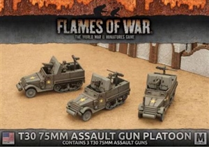 Flames of War - UBX63 T30 75mm Assault Gun Platoon