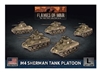 Flames of War - UBX69 M4 Sherman Tank Platoon Plastic