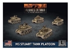 Flames of War - UBX70 M5 Stuart Light Tank Platoon Plastic