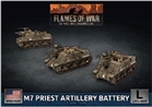 Flames of War - UBX73 M7 Priest Artillery Battery (Plastic)