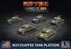 Flames of War - UBX94 M24 Chaffee Tank Platoon