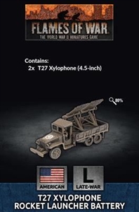 Flames of War - US145 T27 Xylophone Rocket Launcher Battery