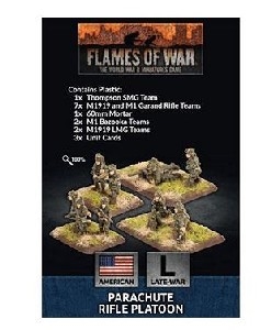 Flames of War - US792 Parachute Rifle Platoon Plastic