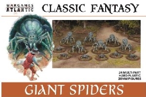 Wargames Atlantic - Giant Spiders Box Set Plastic