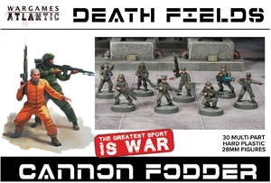 Wargames Atlantic - Death Fields Cannon Fodder Set Plastic