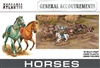 Wargames Atlantic - General Accoutrements: Horses Set Plastic