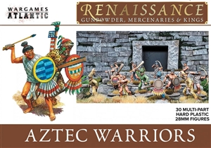 Wargames Atlantic - Aztec Warriors (Renaissance) Box Set Plastic