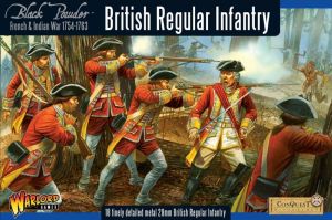 Warlord Games  - French Indian War 1754-1763: British Regular Infantry