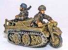 Bolt Action - Fallschirmjager Kettenkrad Halftrack