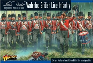 Warlord Games  - Napoleonic War British Line Infantry - Waterloo