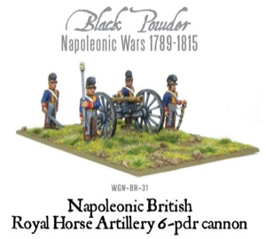 Warlord Games - Napoleonic British 6pdr Artillery