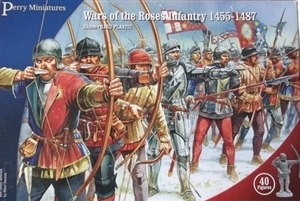 Perry Miniatures - War of the Roses Infantry 1450-1500 (Plastic) Two Box Deal