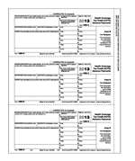 1099-H Health Coverage Tax Credit Advance Payment Rec Copy B Cut Sheet