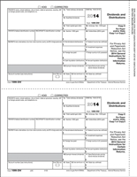 1099-DIV Dividend Payer or State Copy C Cut Sheet (BDIVPAY05)