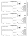 1099-C Cancellation of Debt Debtor Copy B Cut Sheet (BCREC05)