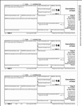 1099-C Cancellation of Debt Creditor or State Copy C Cut Sheet (BCPAY05)