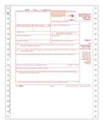 1098-C Contribution of Vehicles 4-Part 1-Wide Carbonless