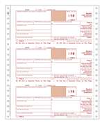 1098-E Student Loan Int Statement 4-Part 1-Wide Carbonless C1098E054