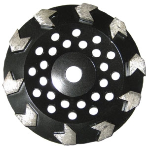 Cup Wheel Concrete Arrow Diamond Turbo