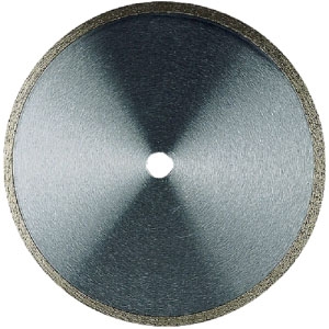 CONTINUOUS RIM TILE AND PORCELAIN BLADE