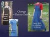 Change A-line skirt to 6 Gore skirt on Ladies Jumpers or Dresses