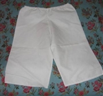 Girl Bloomers White Muslin XXS 12m