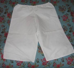 Girl Bloomers Pantaloons White or Cream optional lace all sizes