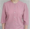 Ladies Blouse Classic Button Rose polyester size 16