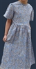 Girl Classic Zipper Dress Blue Floral size 14 X-long