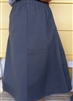 Girl A-line Skirt Montauk Twill Gray cotton size 8