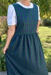 Ladies Jumper with Gathered Skirt Wales Plaid Nightfall XL 18 20 X-long