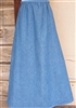 Ladies A-line Skirt Light Blue Heavy Denim size 1X 22 24 Tall