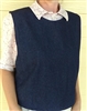 Ladies Vest Slip-on Navy Blue Denim size XL 18 20 Petite