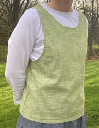 Ladies Vest Slip-on Manchester Leaf Green cotton size M 10 12