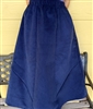 Girl 6 Gore Skirt Navy Blue Corduroy cotton size M 8 10