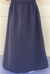 Girl A-line Skirt Medium Gray Polyester size 8