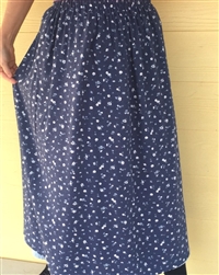 Ladies Full Skirt in Lightweight Rayon or Polyester Custom S, M, L, XL, 1X, 2X